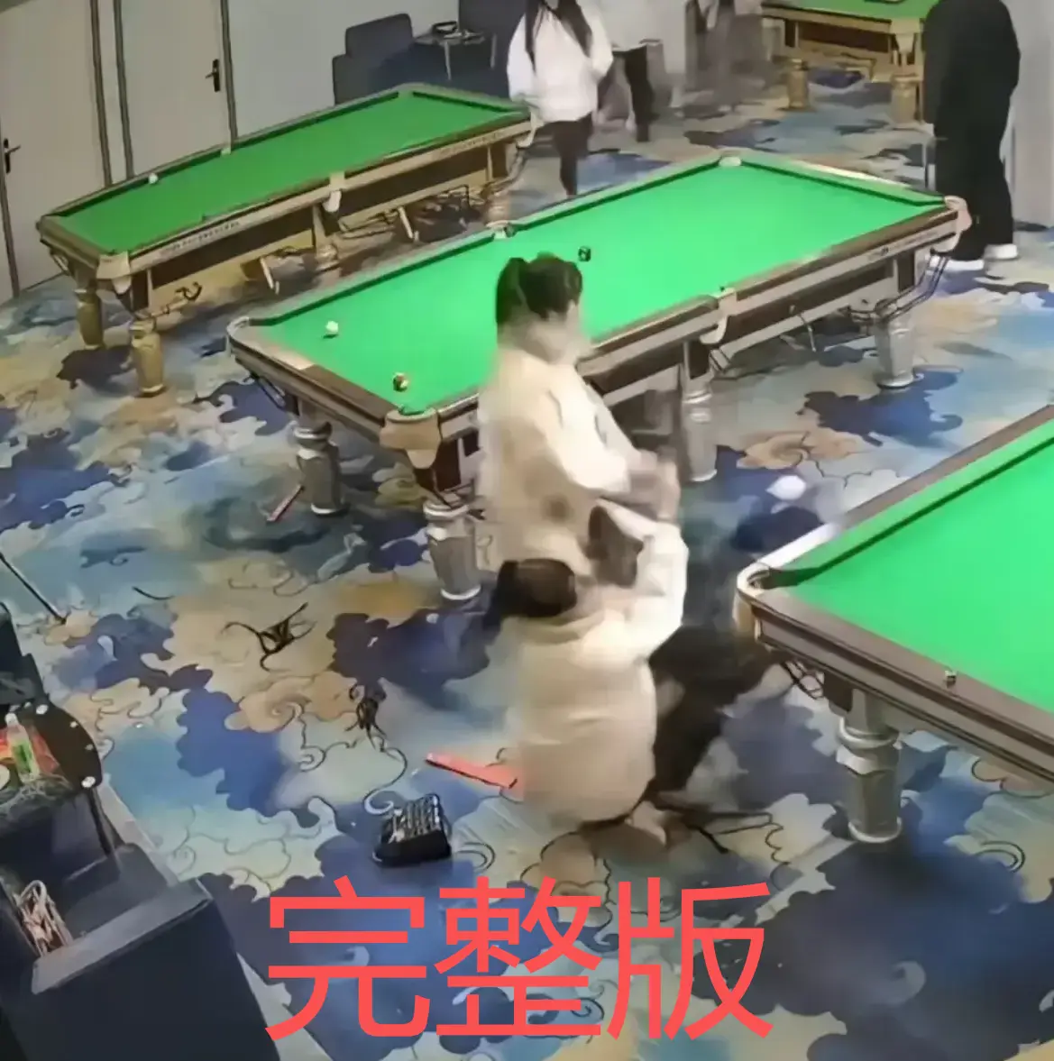 台球厅双刀姐妹事件来袭 - 台球厅内双刀姐妹激烈互打视频 - 高清无广告在线观看 - 最新最全资源别错过