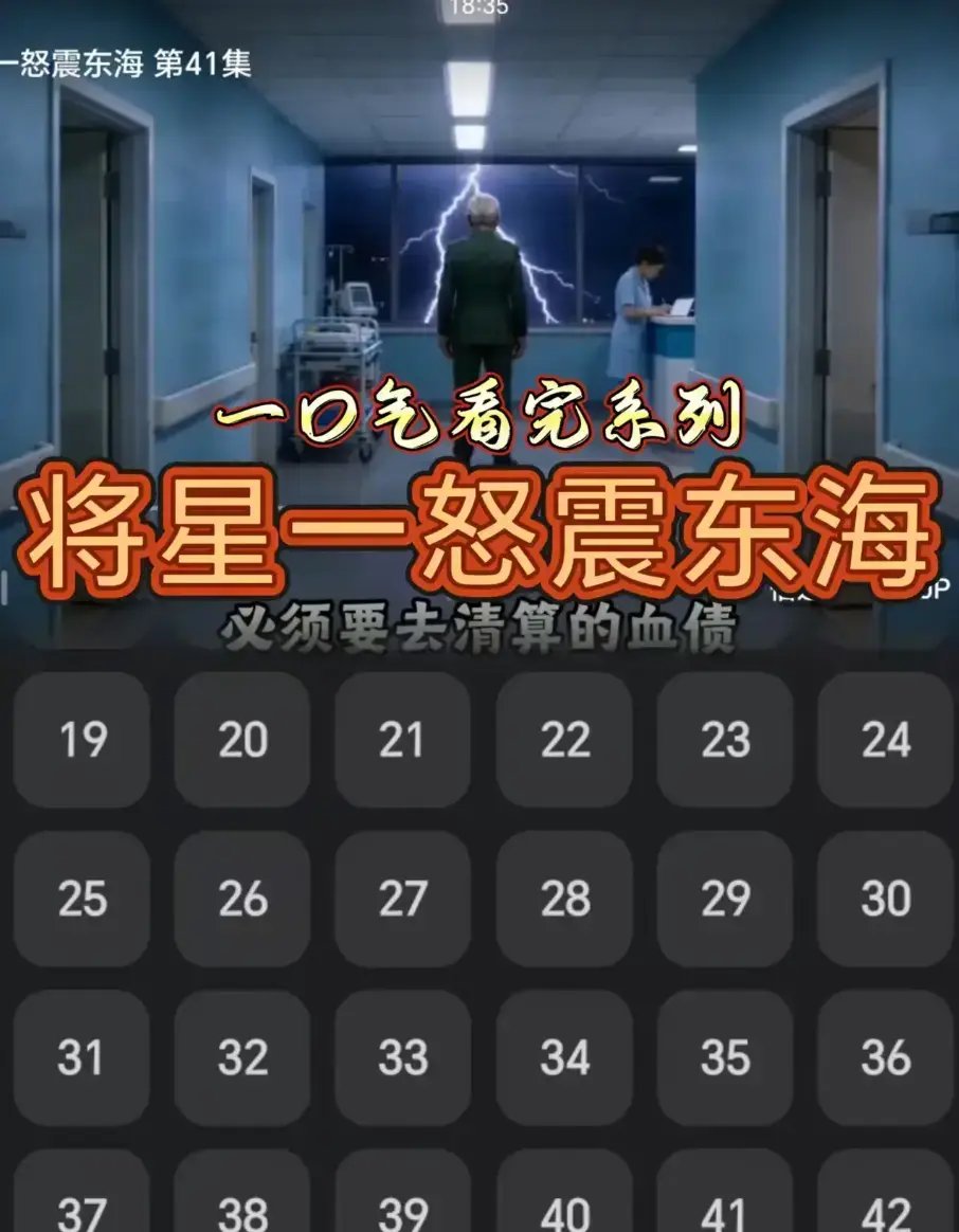 《将星一怒震东海》42集免费在线观看 - 高清无广告无跳转 网盘链接一键下载 短剧《将星一怒震东海》超清资源免费看
